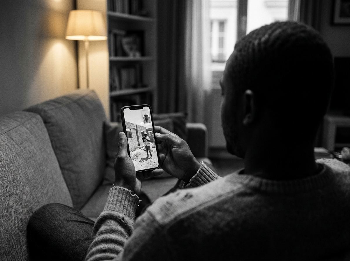 Appel vidéo avec le chantier
